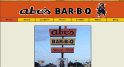 Desktop Screenshot of abesbbq.com